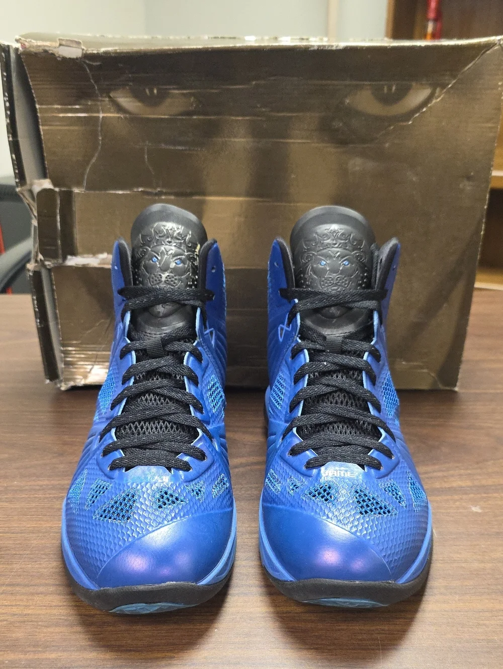 Nike LeBron 8 PS Varsity Royal Sneakers 441946-400 Men's 11.5